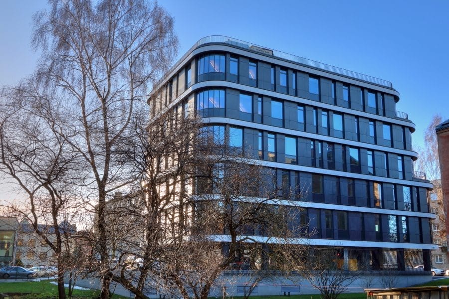 Katrīnas dambis 20, Katrīnas Ostas biroji Pētersalas rajonā