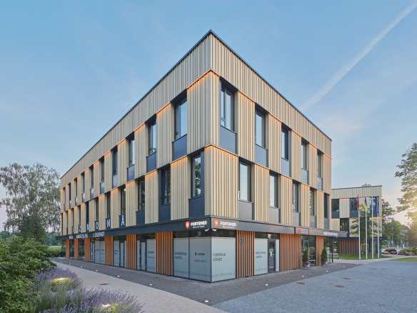 1.stāva komerctelpas, projektā Mežaparka rezidences